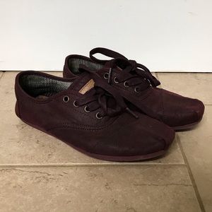 Burgundy TOMS